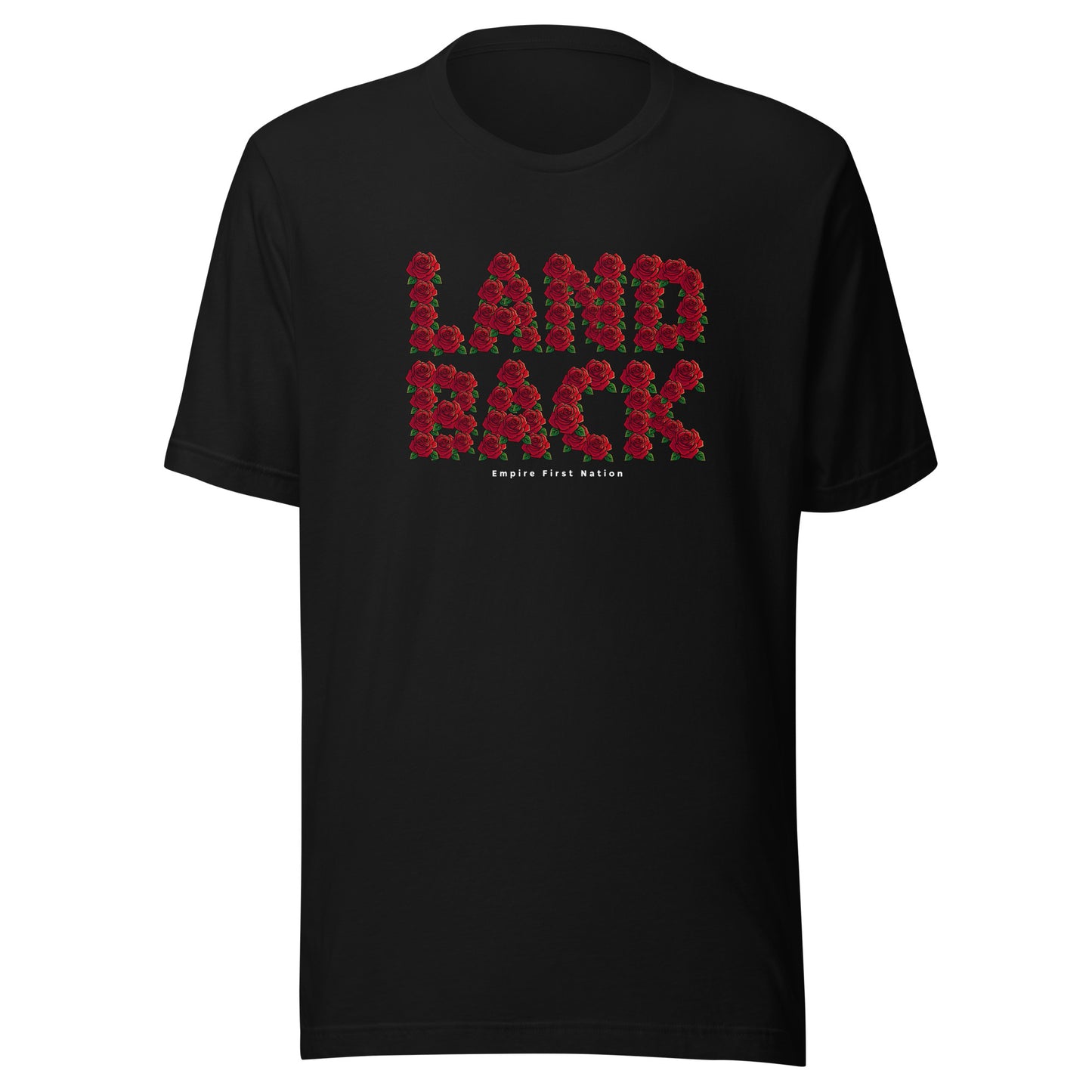 Land Back and Roses Unisex Tee