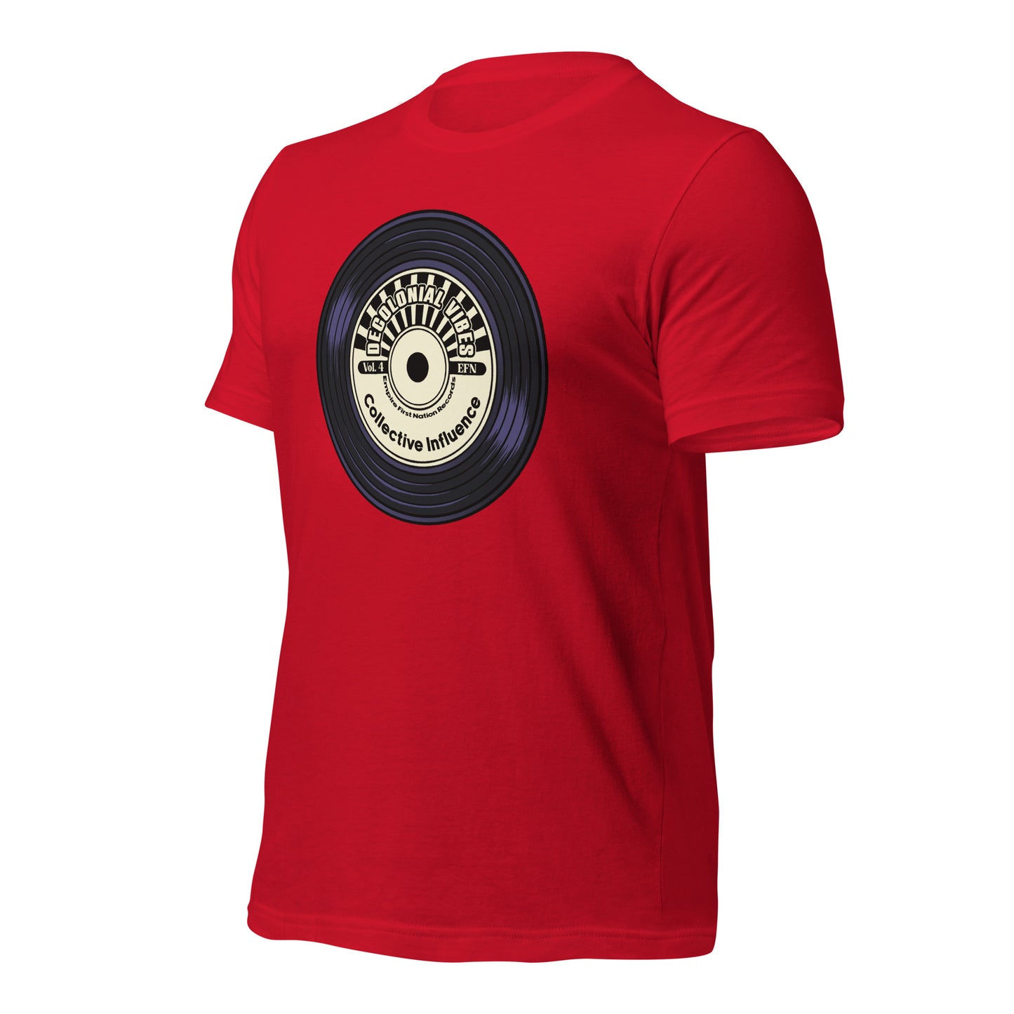 Vinyl and Decolonial Vibes Unisex Tee