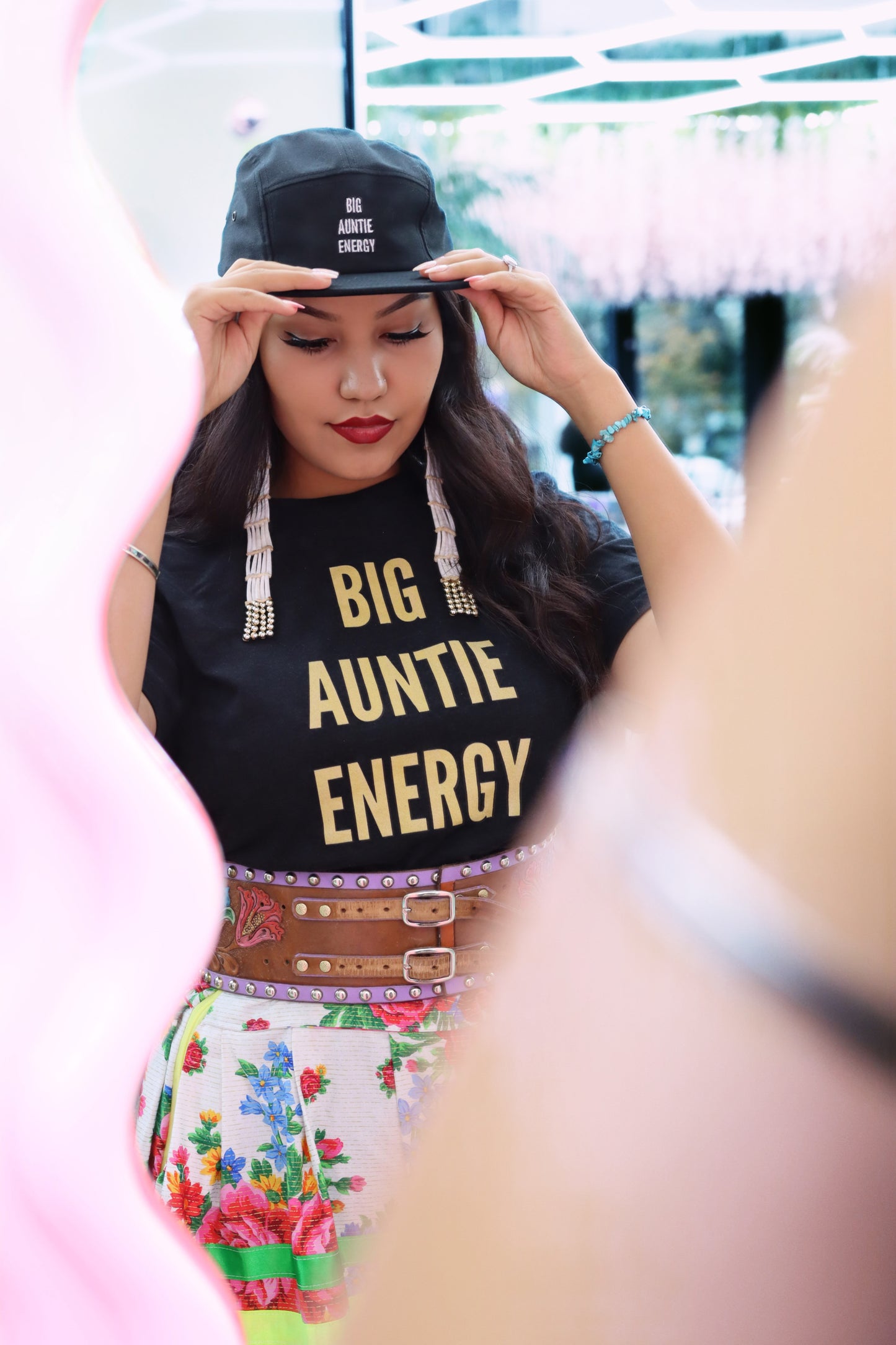 Big Auntie Energy™ Gold Unisex tee