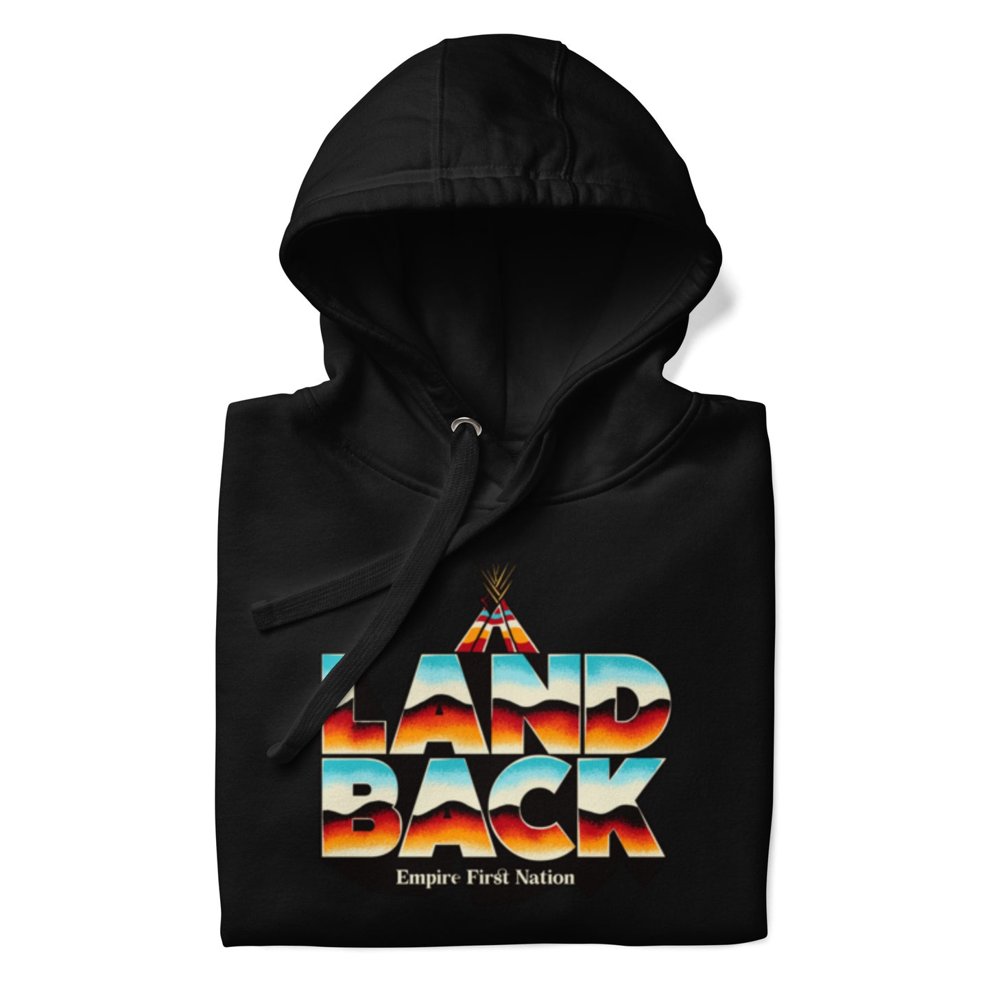 Retro Land Back Unisex Hoodie