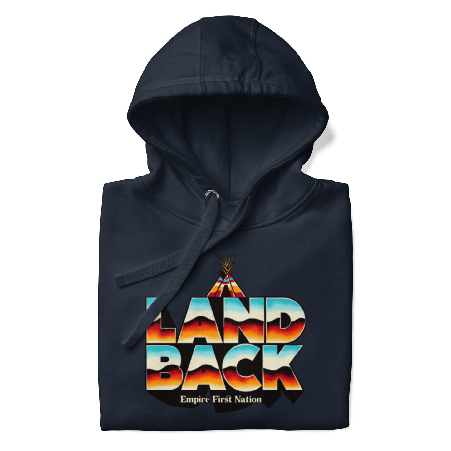 Retro Land Back Unisex Hoodie