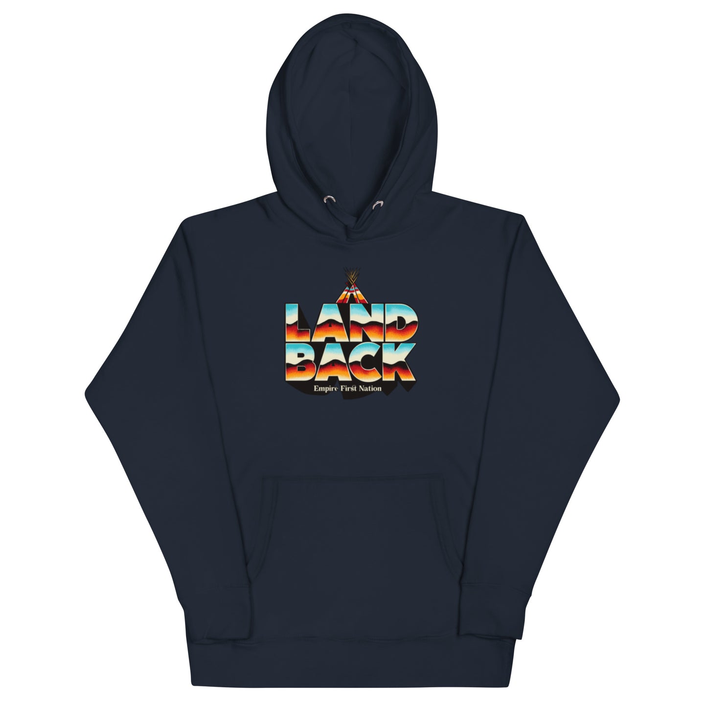 Retro Land Back Unisex Hoodie