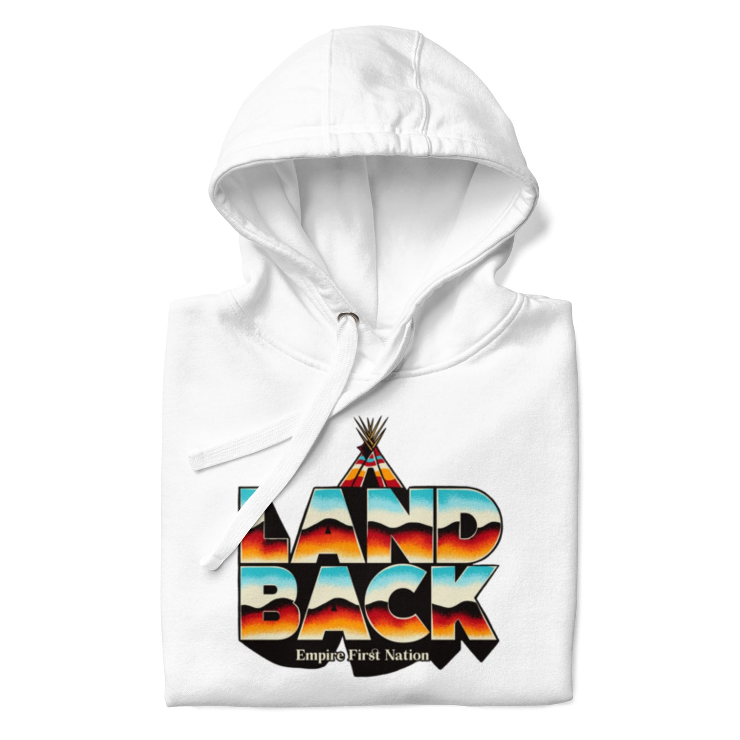 Retro Land Back Unisex Hoodie