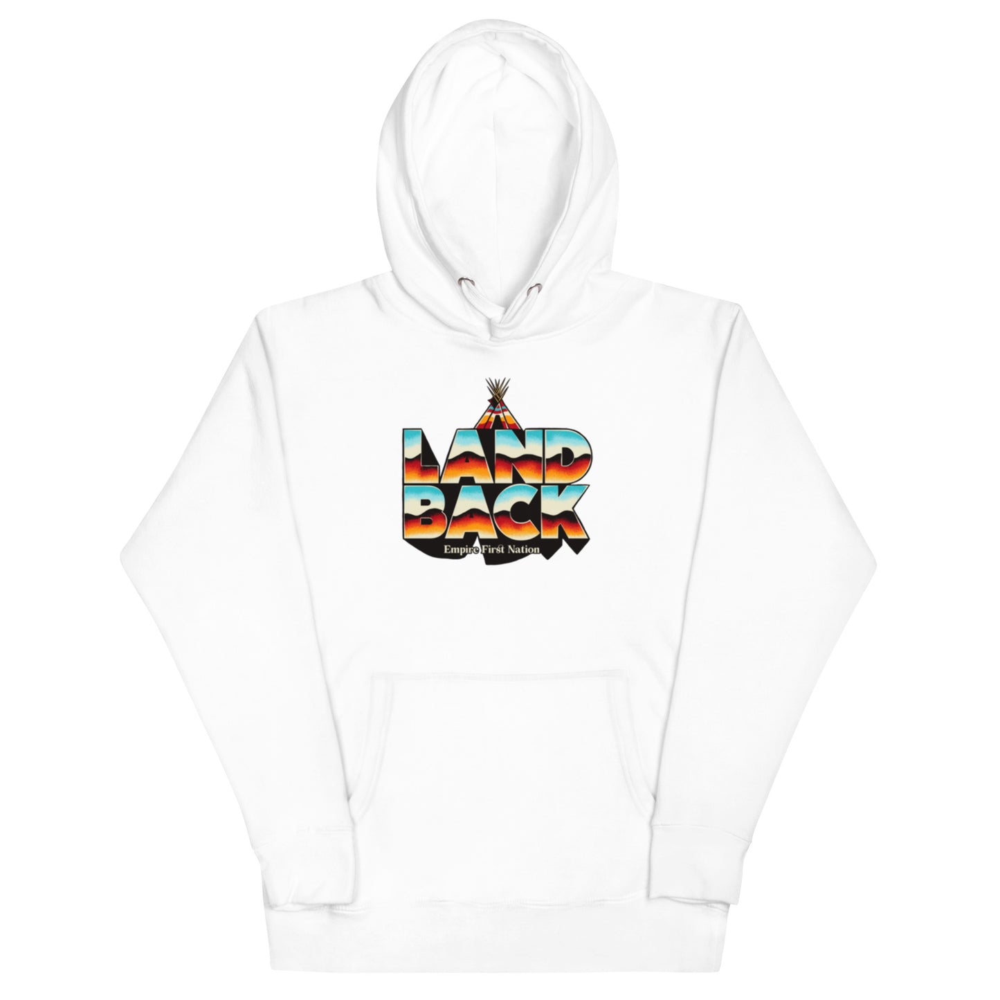 Retro Land Back Unisex Hoodie