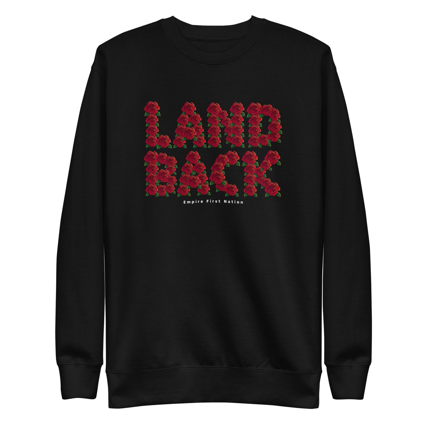 Land Back and Roses Unisex Premium Sweatshirt