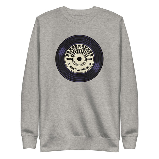 Vinyl and Decolonial Vibes Unisex Premium Sweatshirt