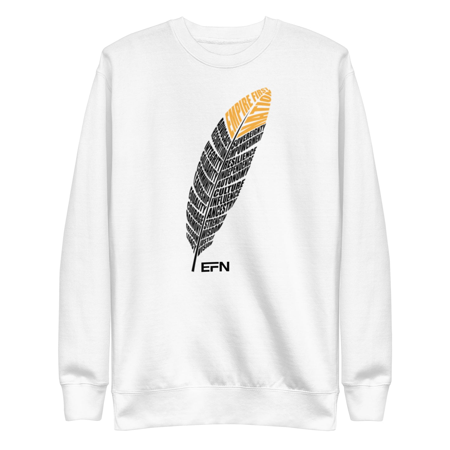 EFN Inspiration Golden Unisex Premium Sweatshirt