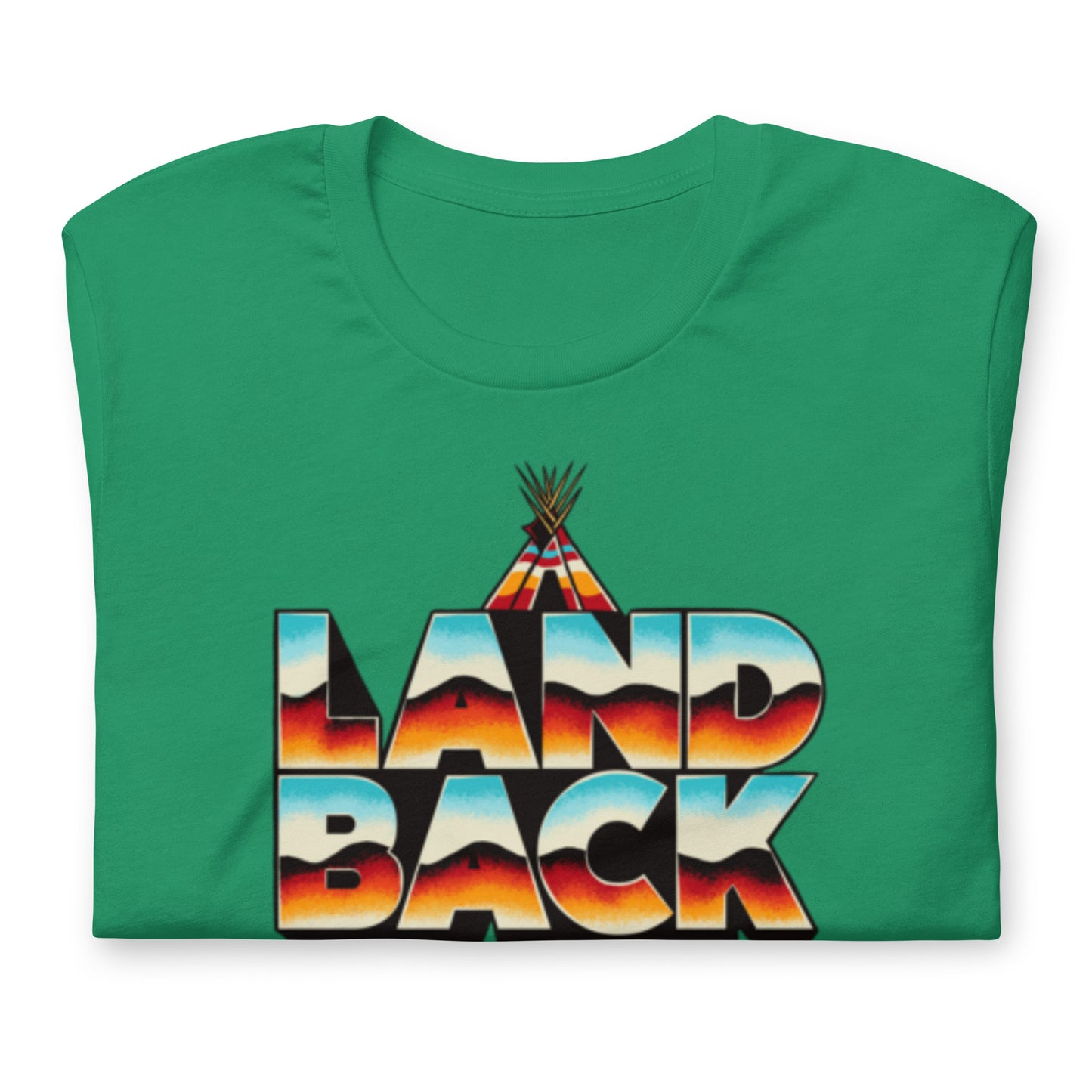 Retro Land Back Unisex Tee