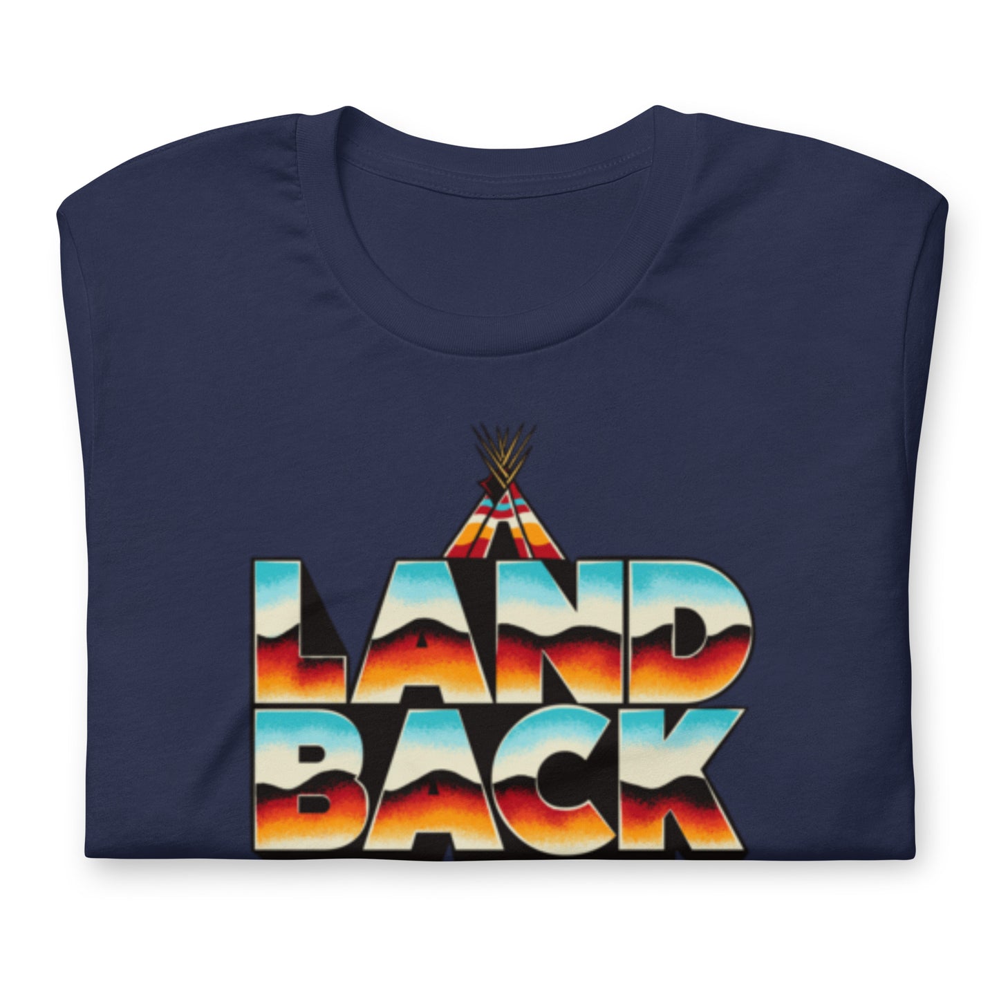 Retro Land Back Unisex Tee