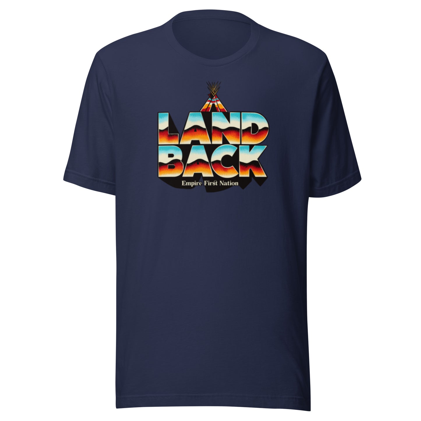 Retro Land Back Unisex Tee