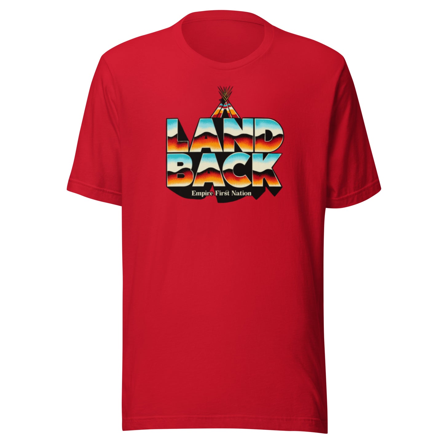 Retro Land Back Unisex Tee