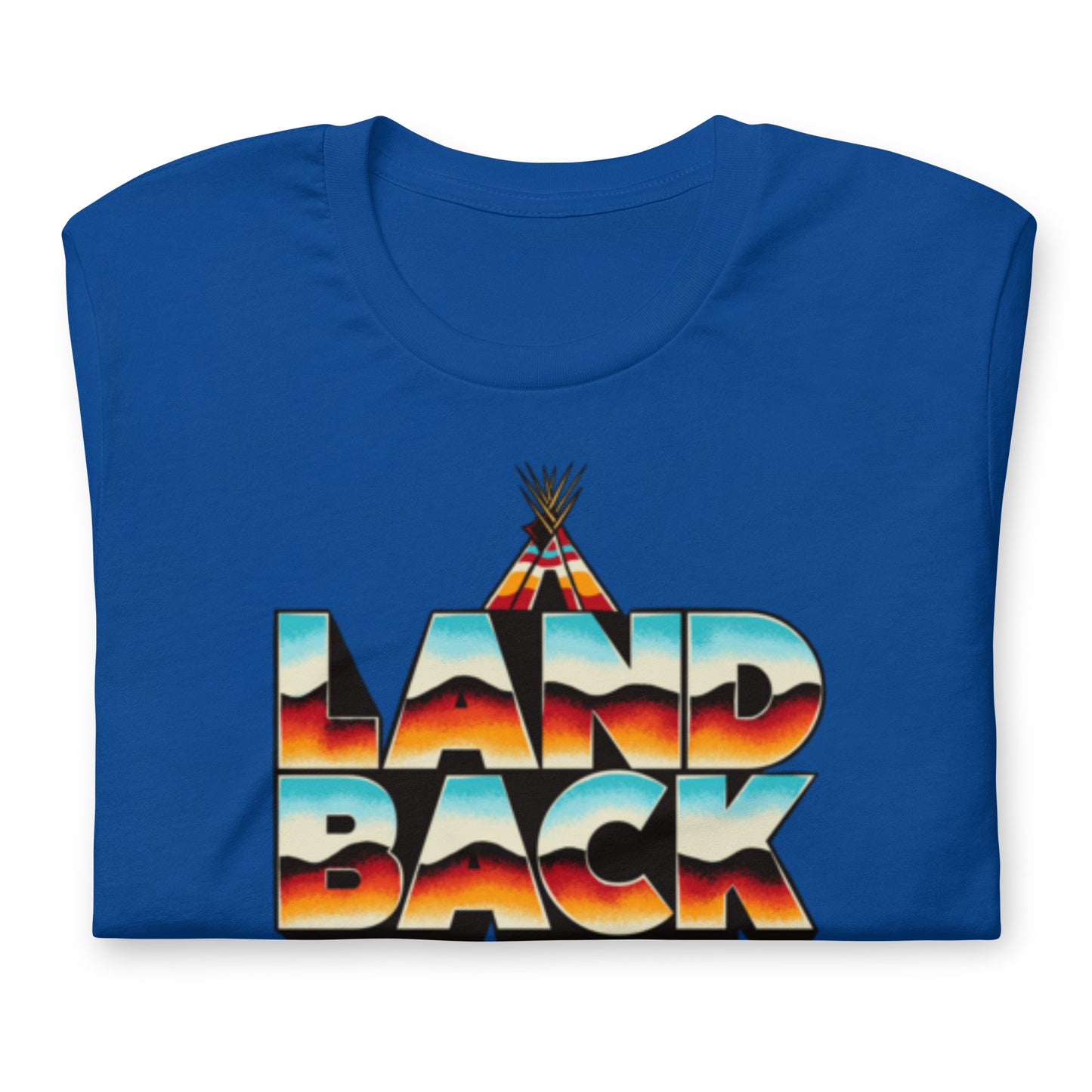 Retro Land Back Unisex Tee