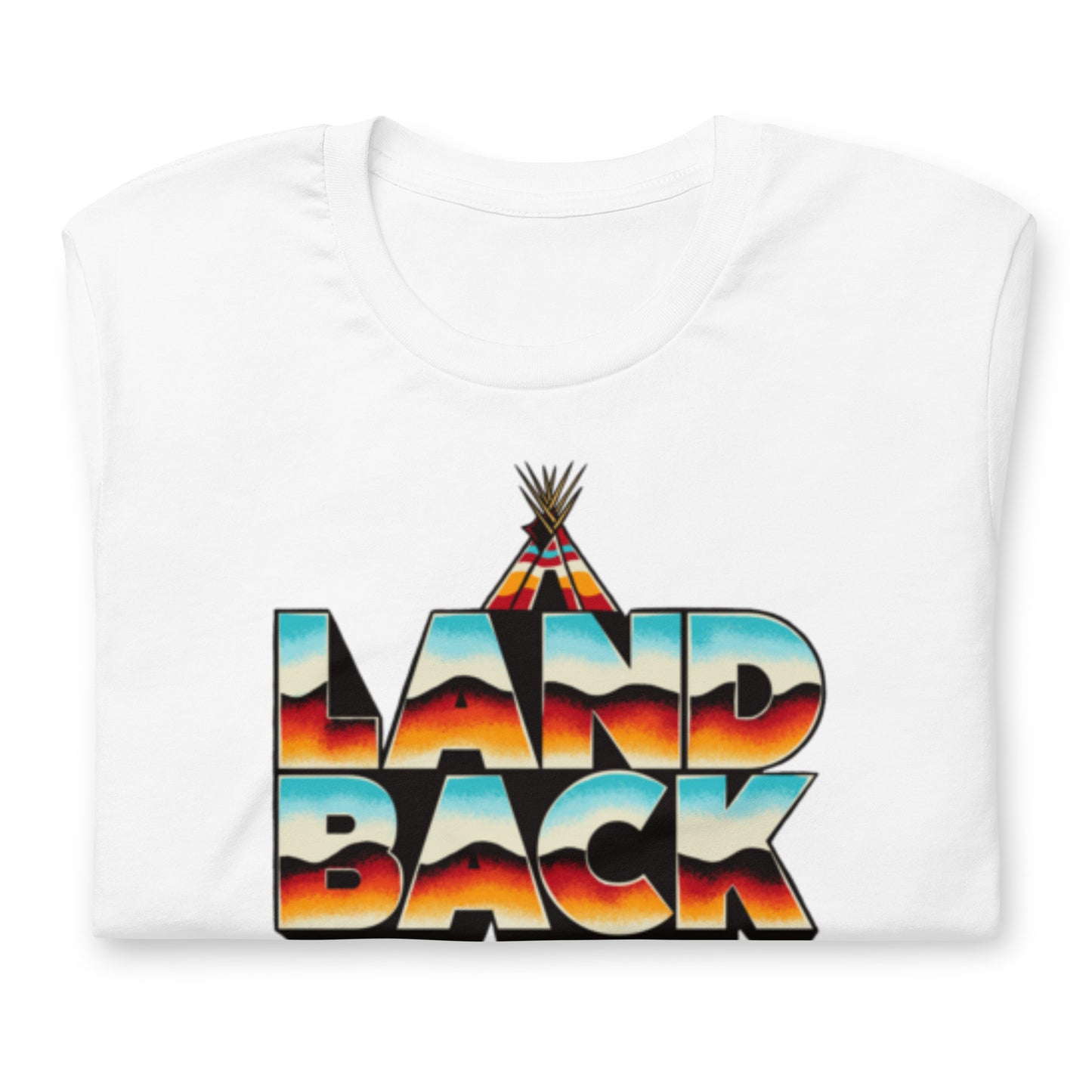 Retro Land Back Unisex Tee