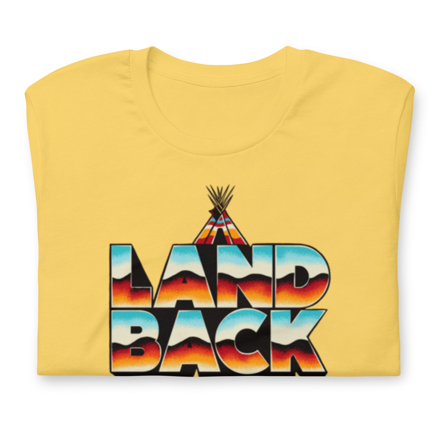 Retro Land Back Unisex Tee